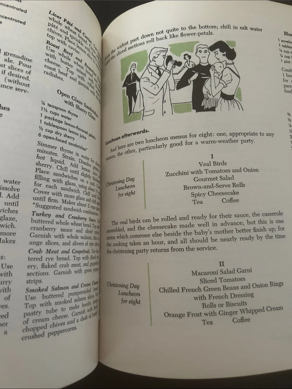 Vintage 1959 General Foods Kitchens Cookbook First Printing Random House chef
